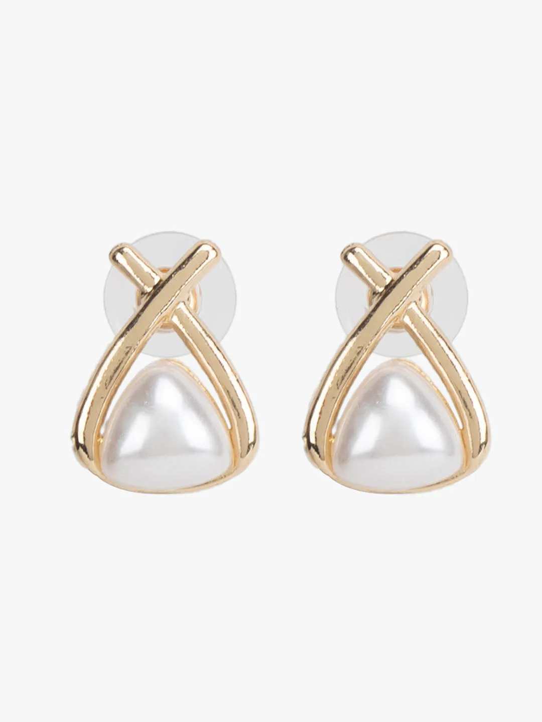 Petite Pearl Studd Earrings