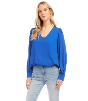 Petite Size Puff Sleeve Top