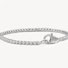 Petite Tennis Lock Bracelet