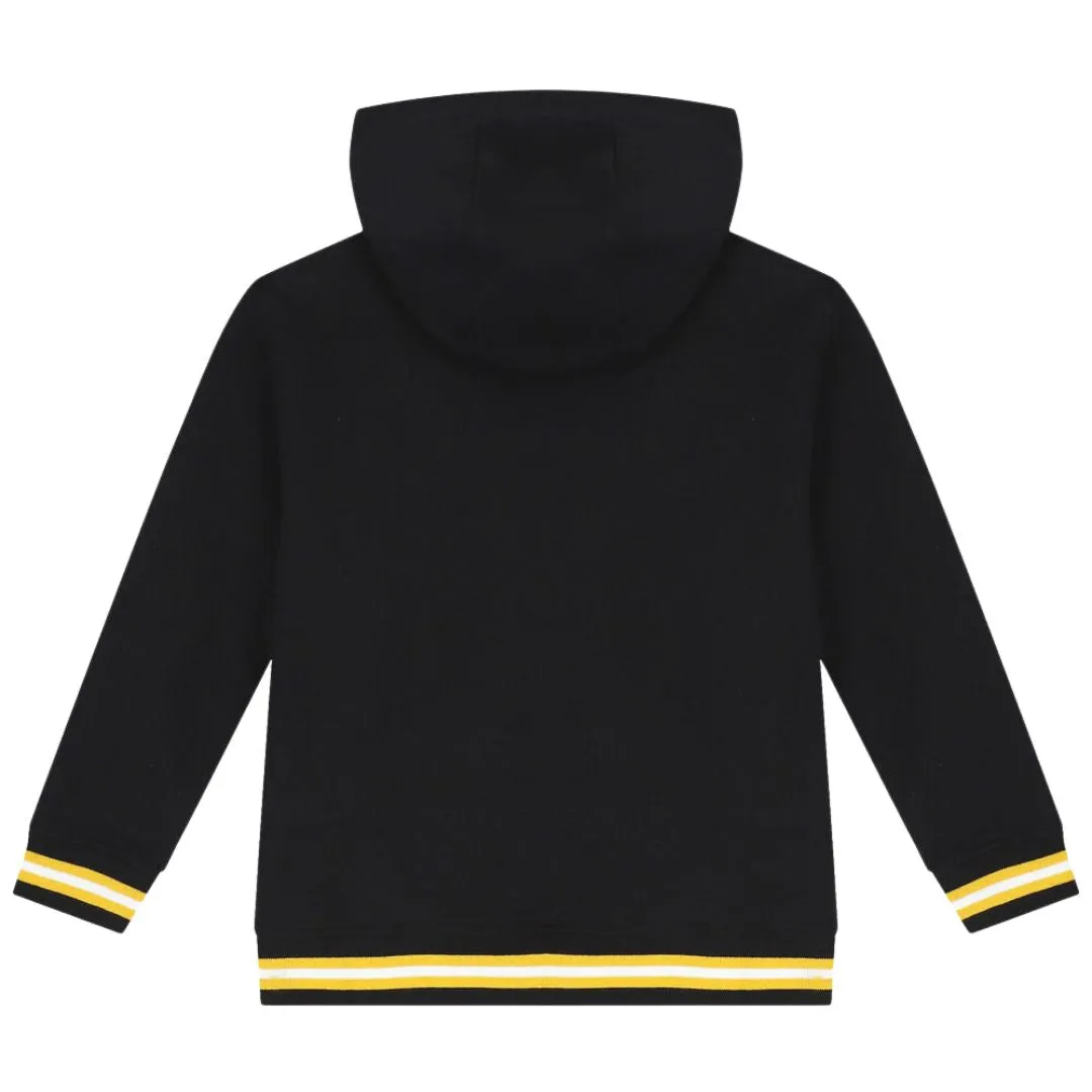 Philipp Plein Sweater Yellow Bear Logo Black