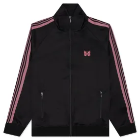 Poly Smooth Track Jacket - Black