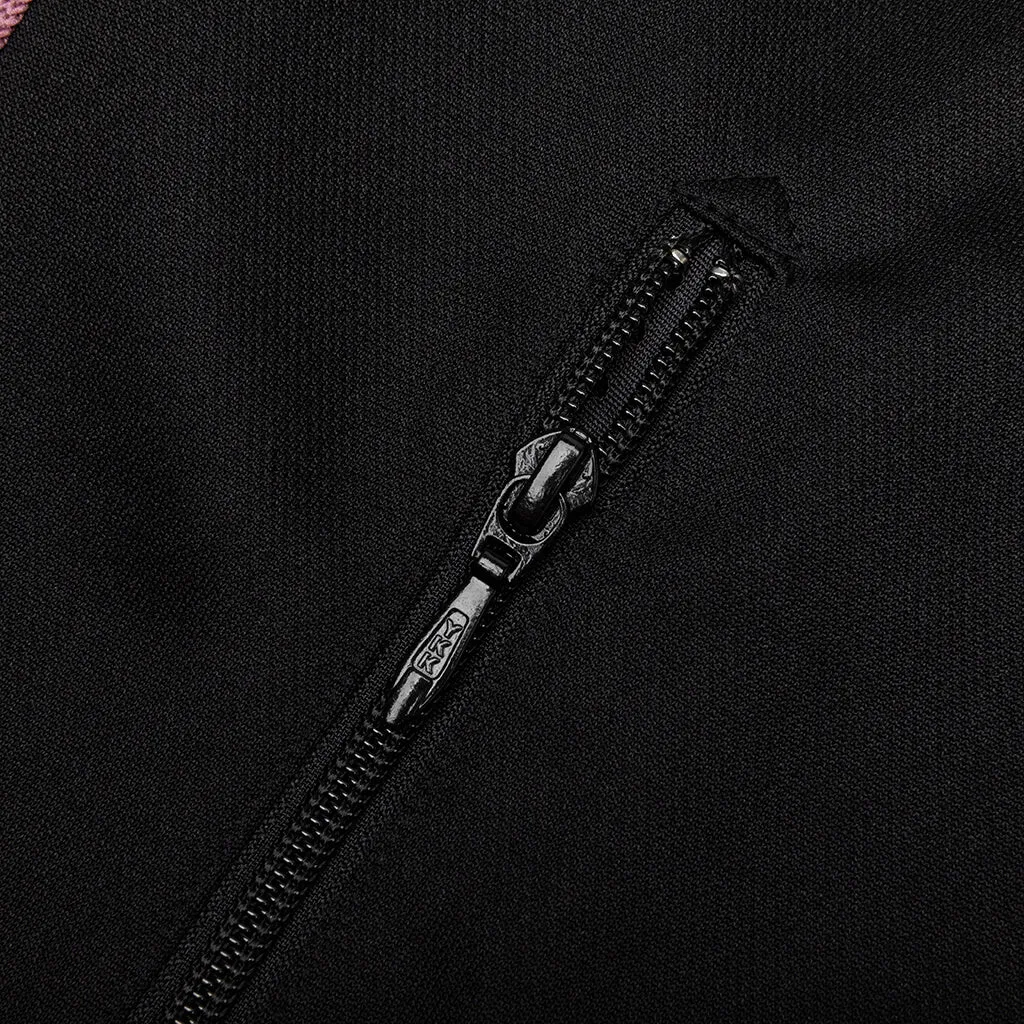 Poly Smooth Track Jacket - Black