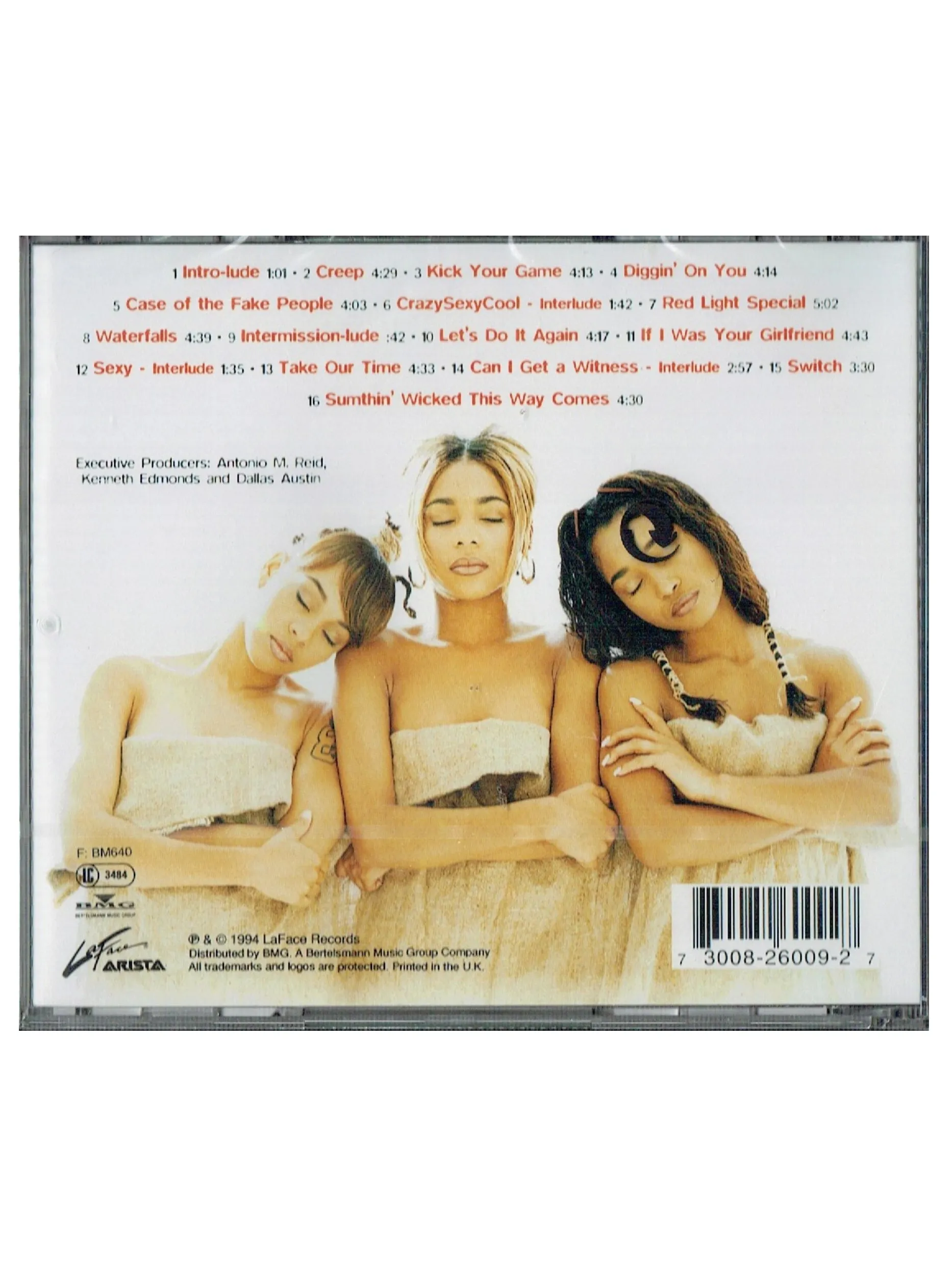 Prince – TLC CrazySexyCool CD Album Brand New Sealed Inc Girlfriend Cover Prince