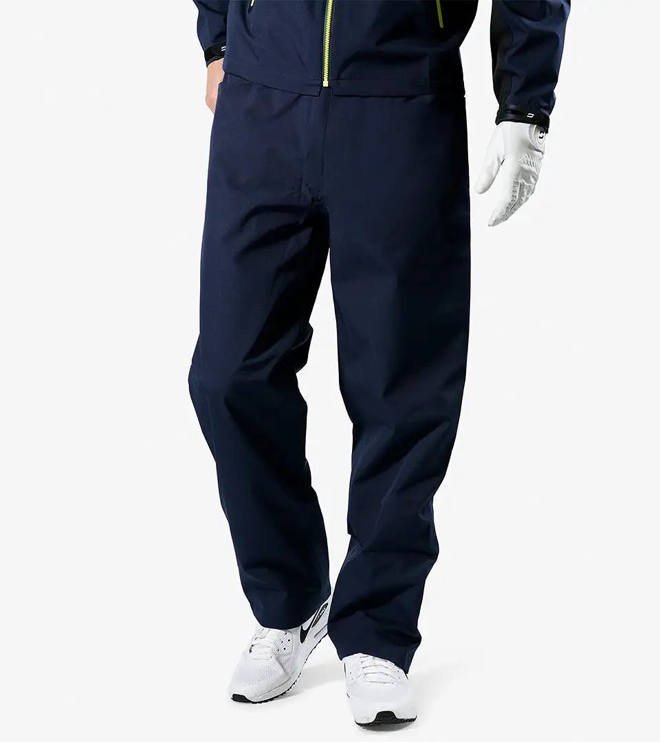 RAIN-TEK SUIT JACKET  - NAVY / LIME