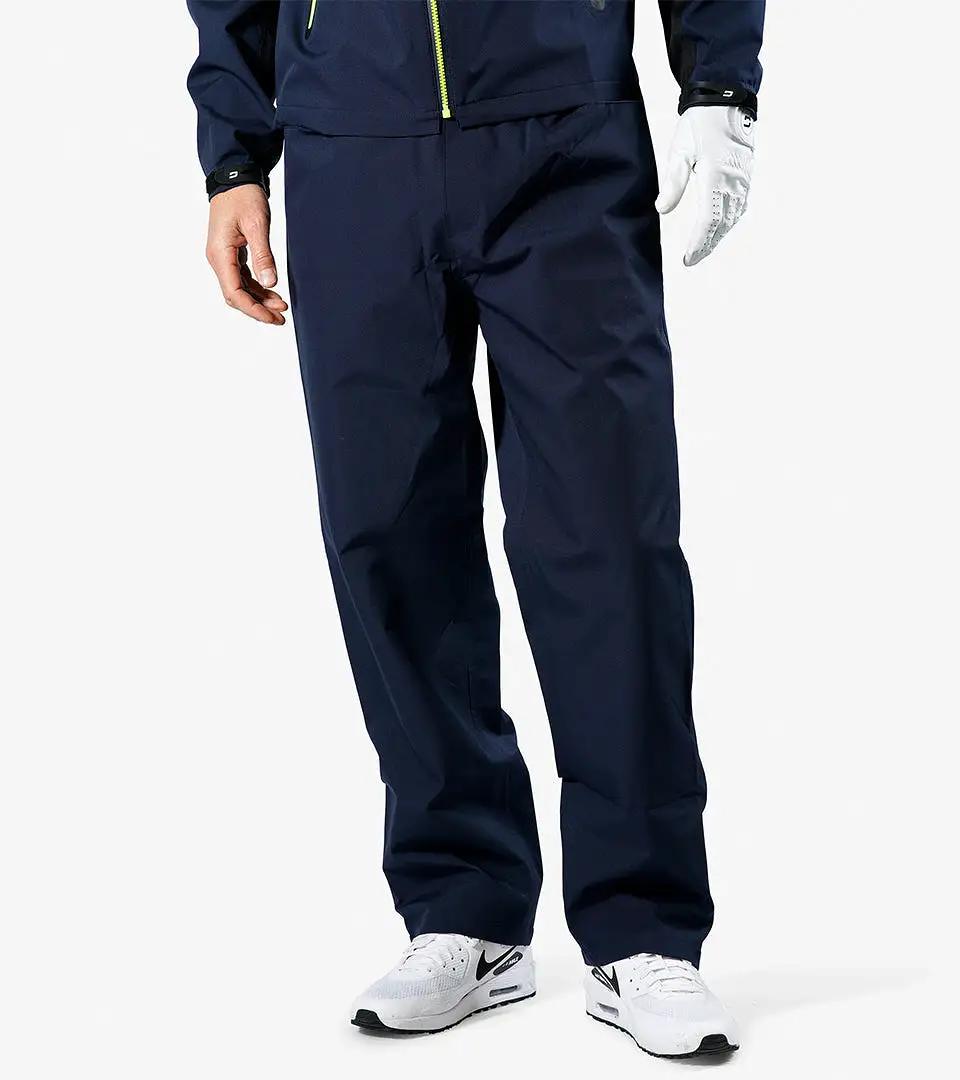 RAIN-TEK SUIT JACKET  - NAVY / LIME