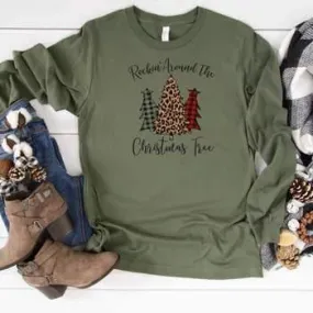 Rockin' Around The Christmas Tree Graphic Shirt