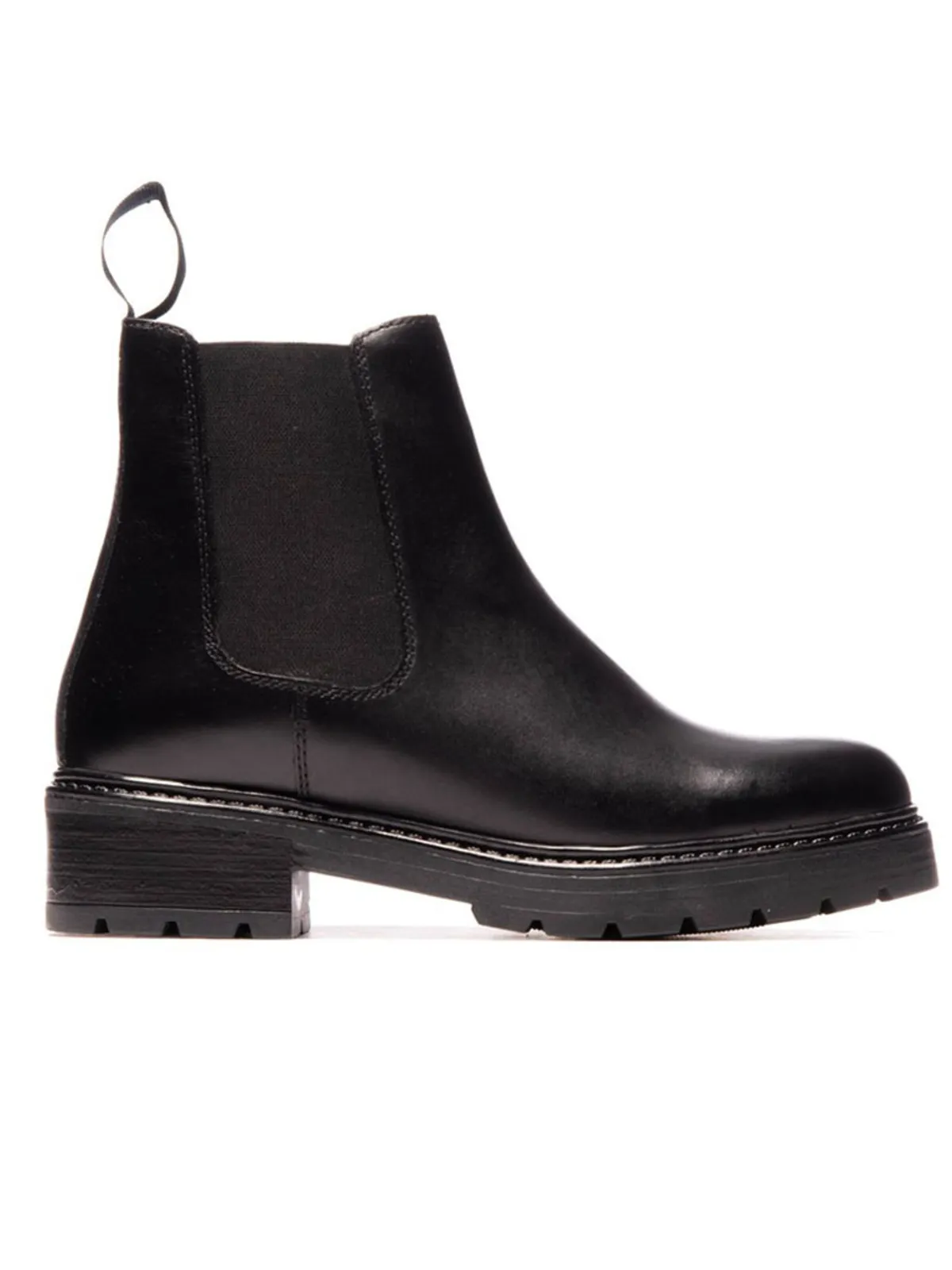 Sarno Leather Boots - Black