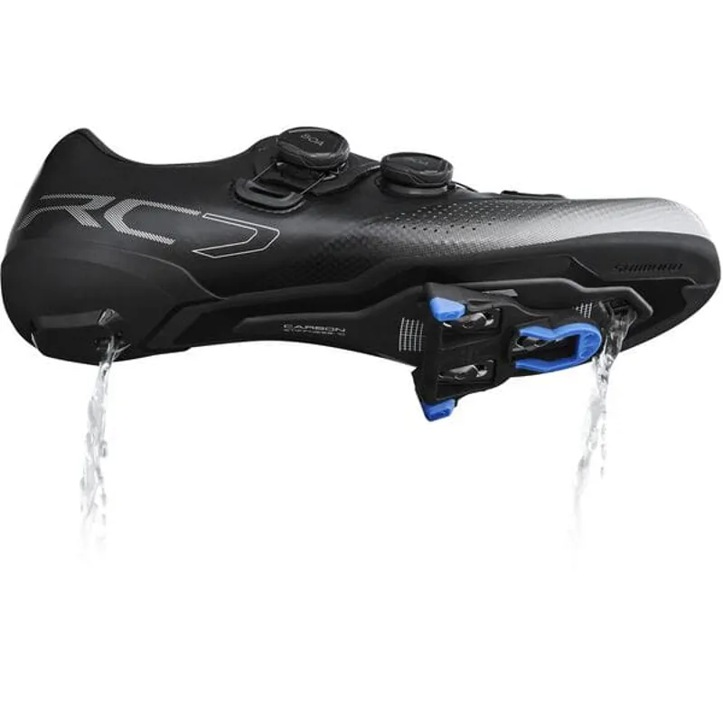 Shimano RC7 RC702 SPD-SL Shoes in Black