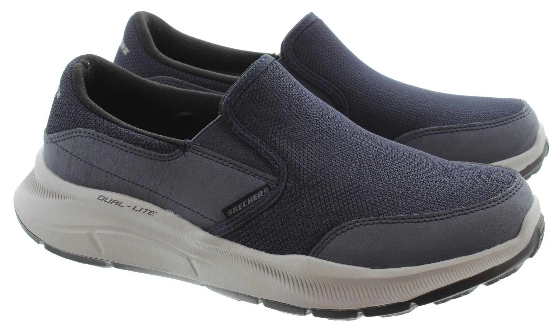 SKECHERS Mens 232515 Equalizer Slip On Shoes In Navy