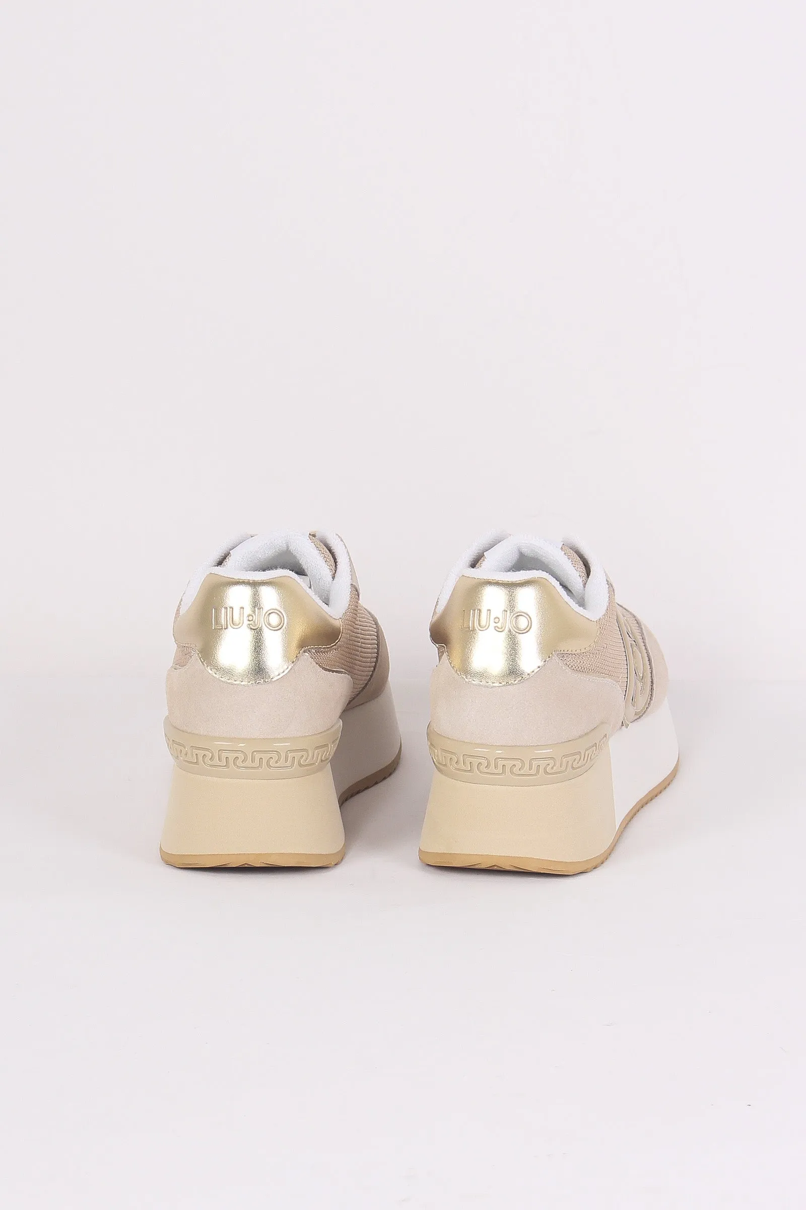 Sneaker Dreamy Suede Mesh Sand/gold