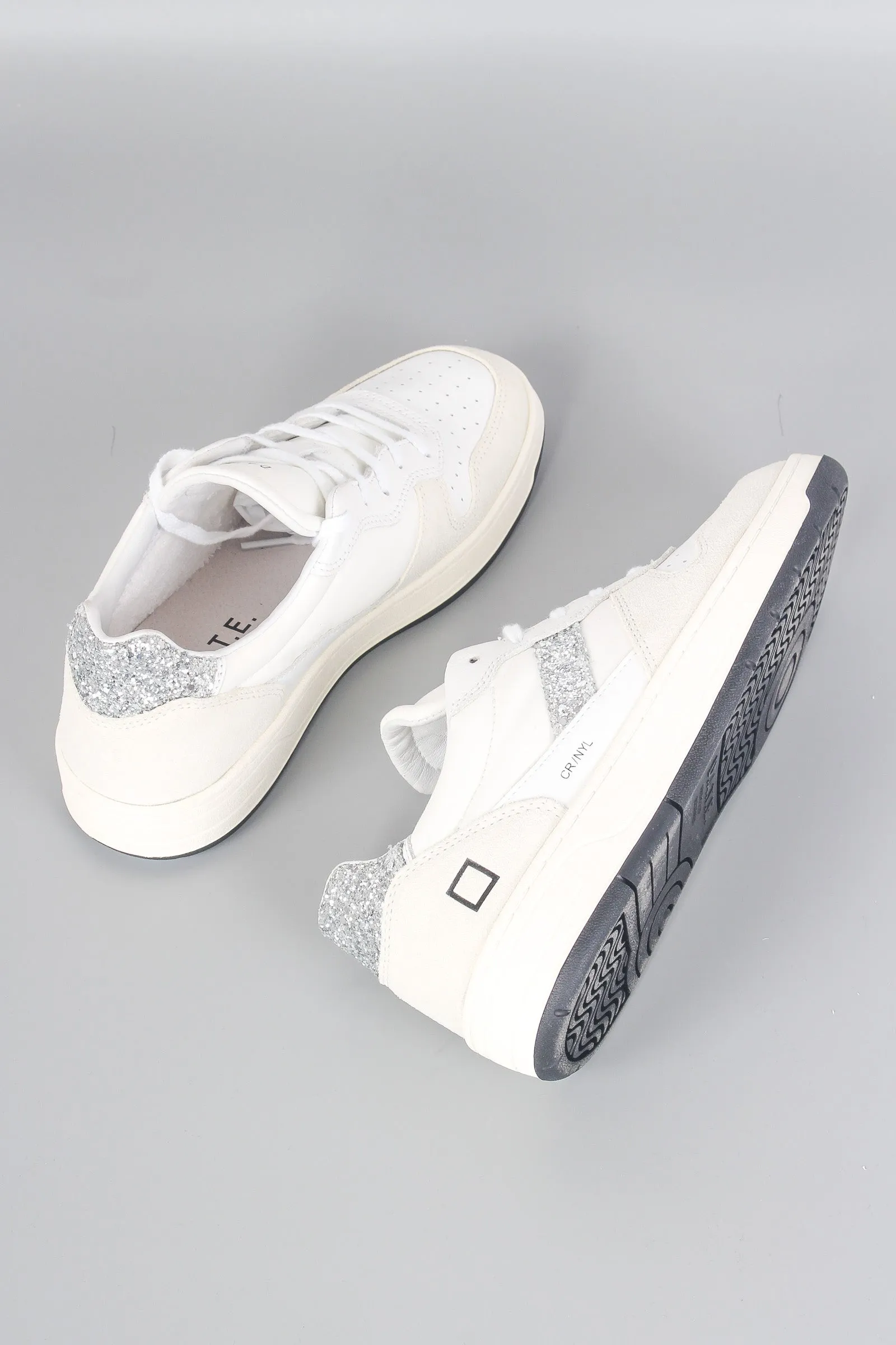 Sneaker Nylon Court 2.0 White/glitter