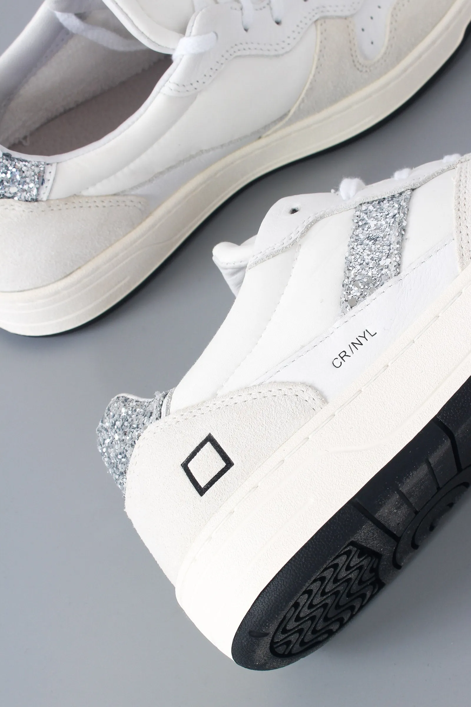 Sneaker Nylon Court 2.0 White/glitter