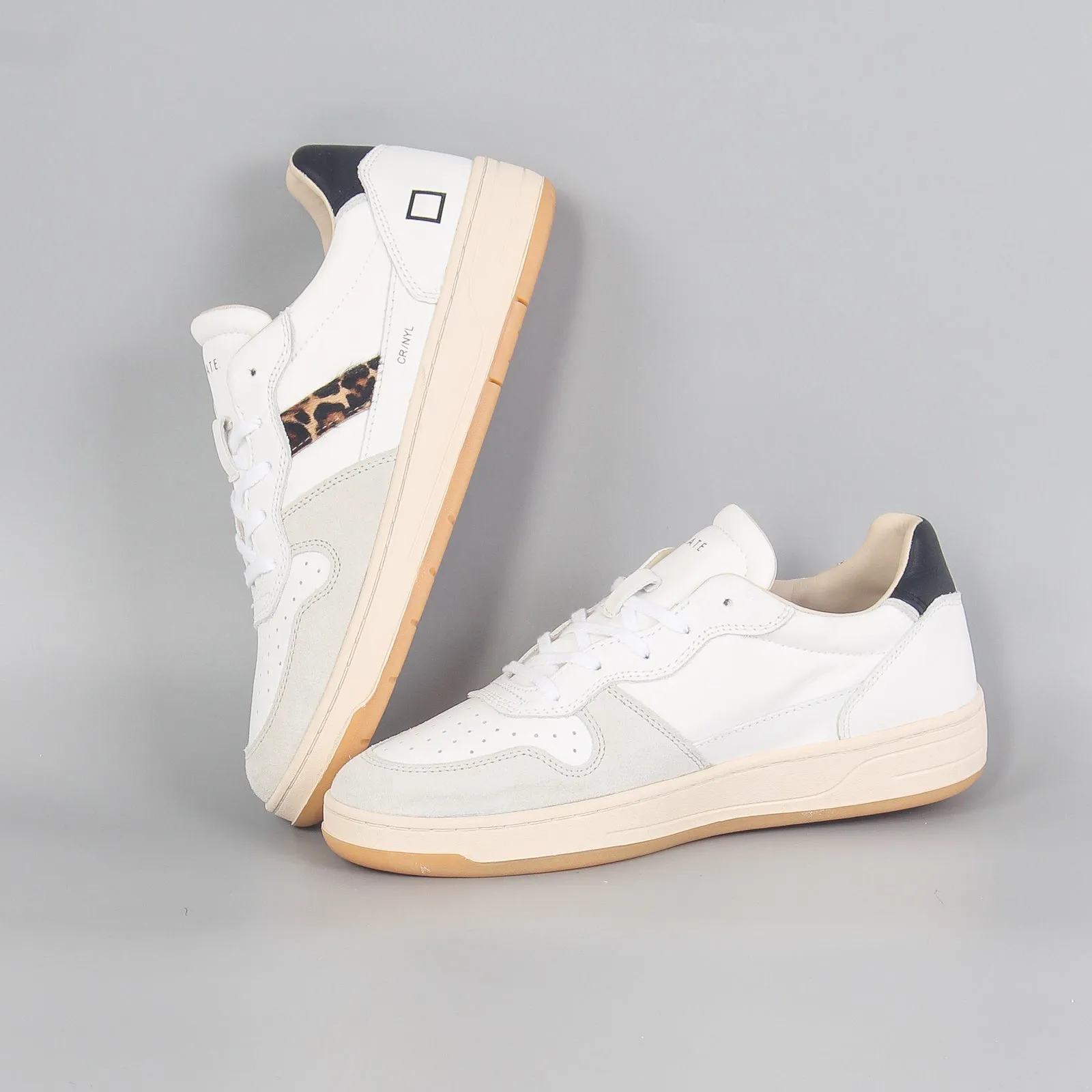 Sneaker Nylon Court 2.0 White/leopard