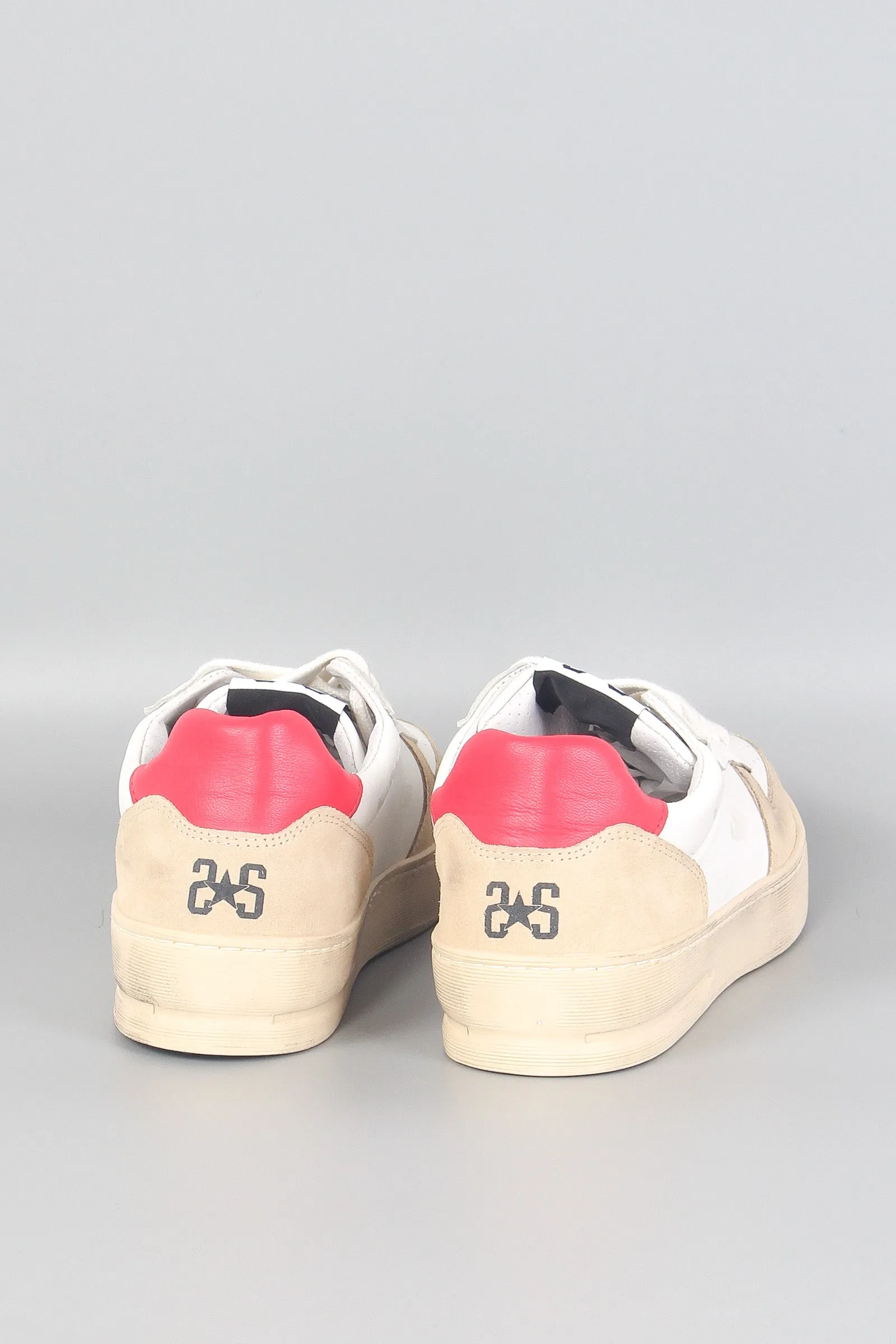 Sneaker Padel Star Bianco/beige/rosso