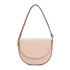 Stella McCartney Chain-Trimmed Foldover Top Shoulder Bag