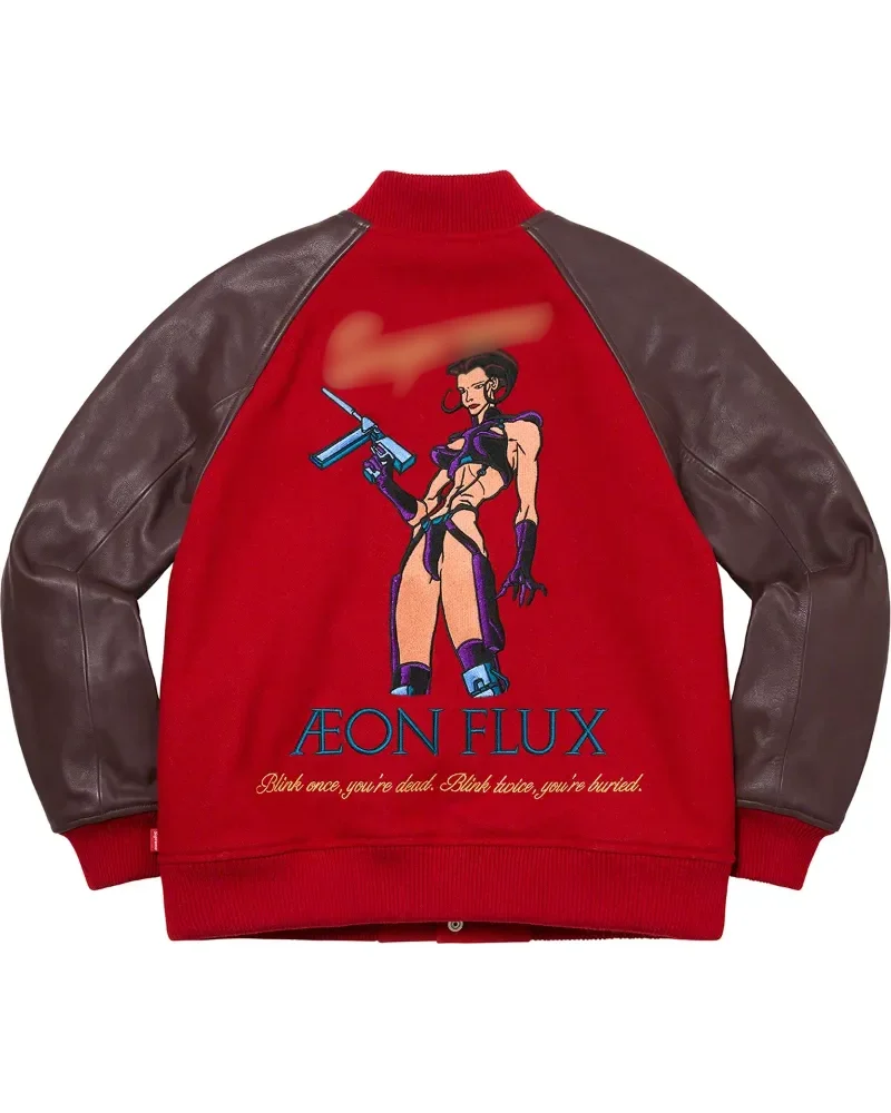 Supremely Aeon Flux Varsity Jacket - William Jacket