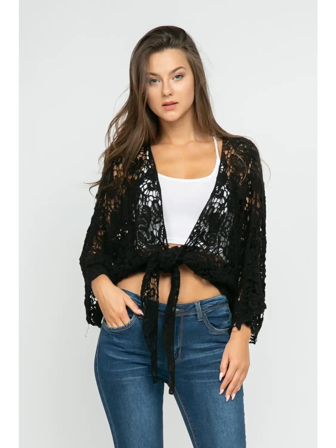 Talita Crochet Funky Boho Summer Kimono