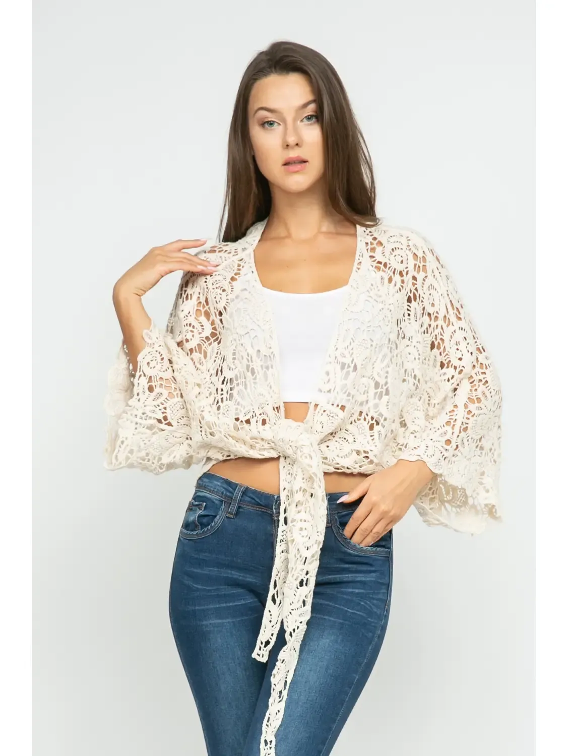 Talita Crochet Funky Boho Summer Kimono