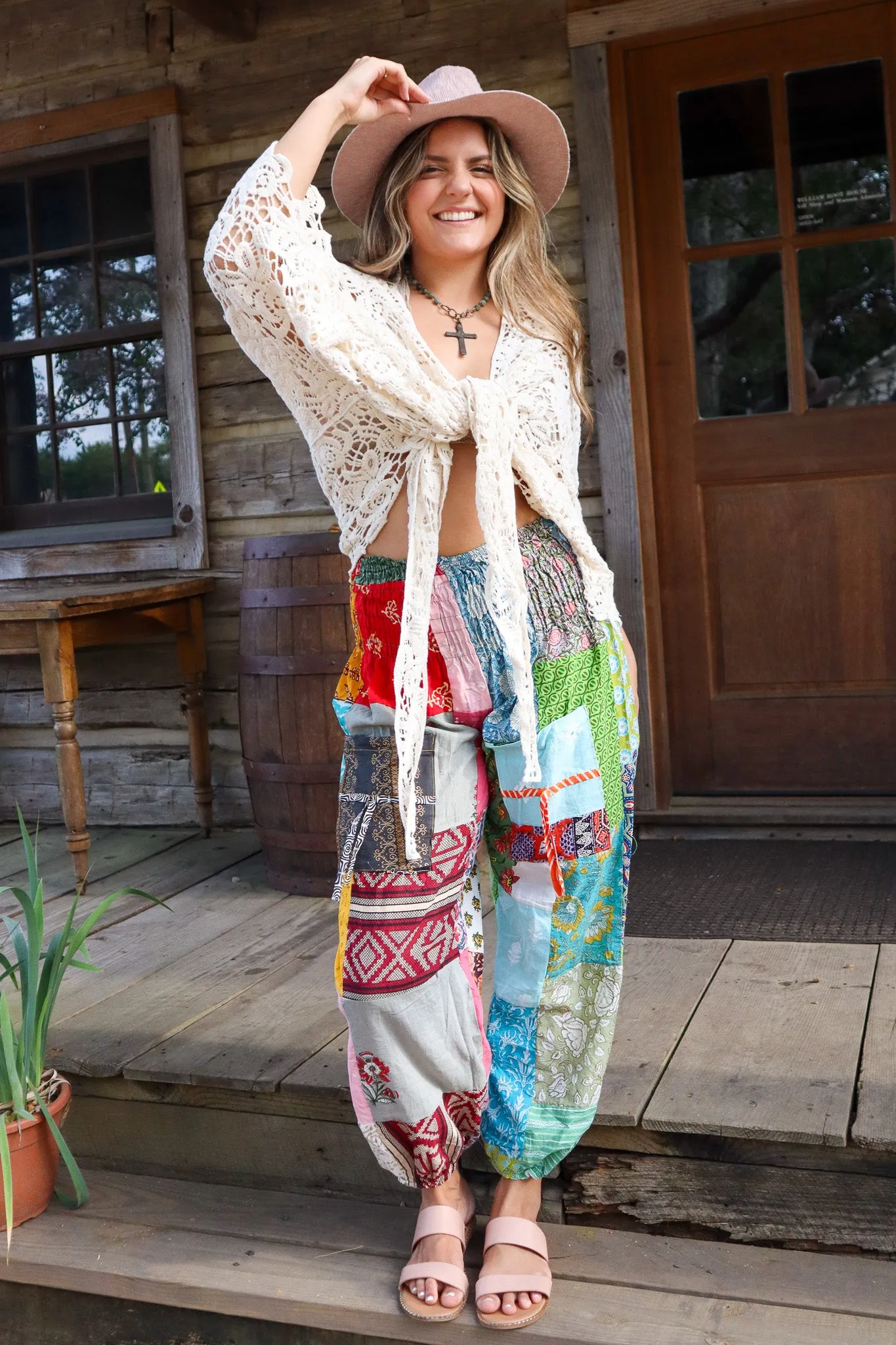 Talita Crochet Funky Boho Summer Kimono