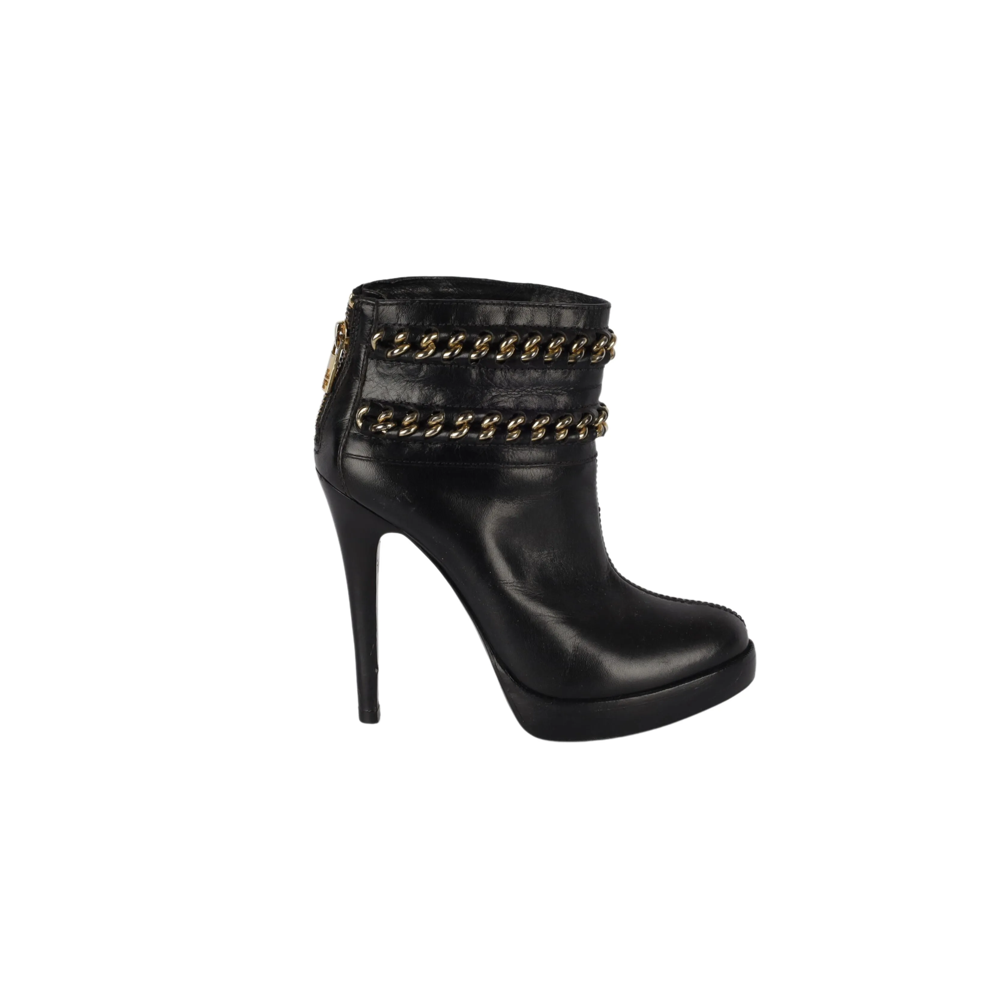 Tory Burch Ankle Boots with Chain Details - '10s