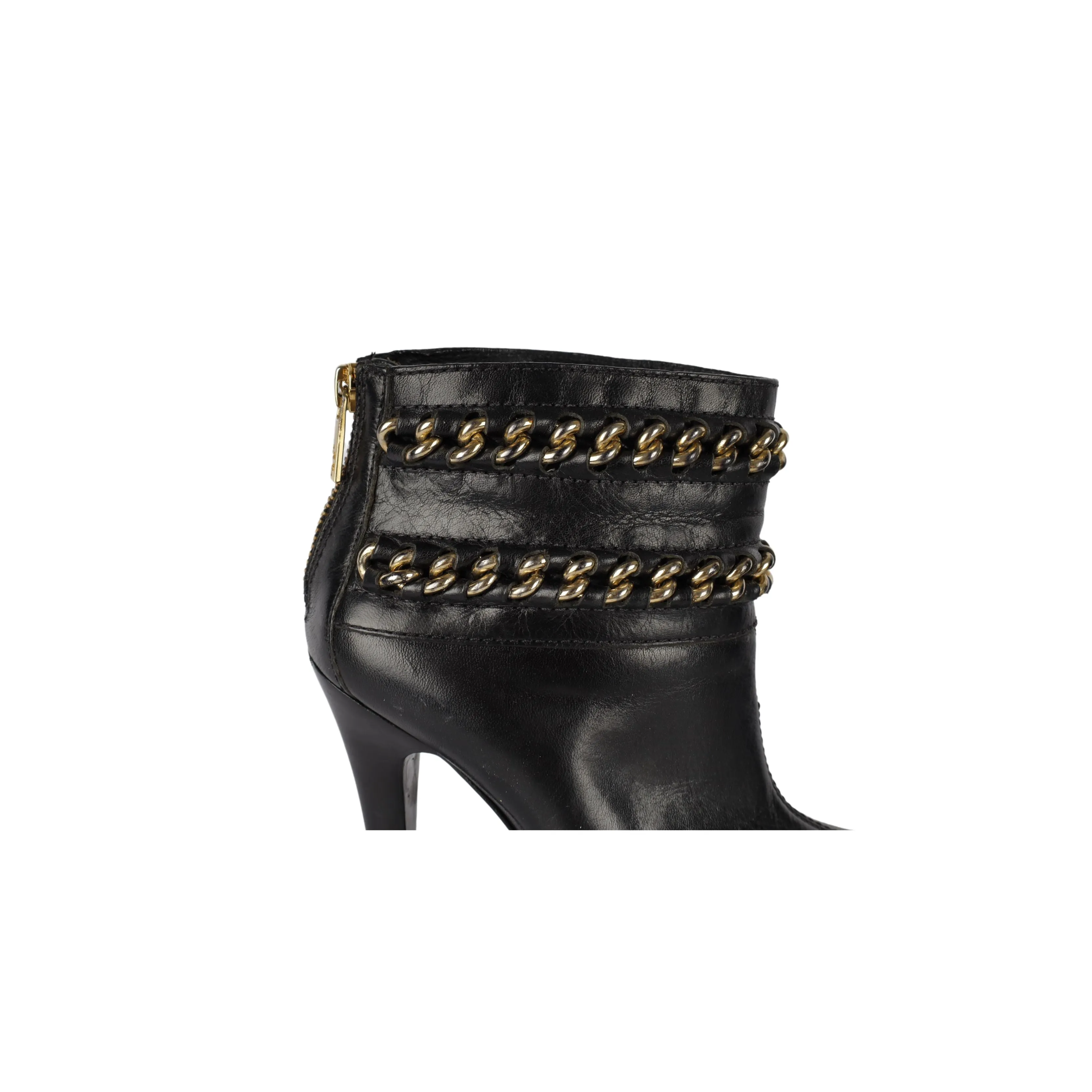 Tory Burch Ankle Boots with Chain Details - '10s