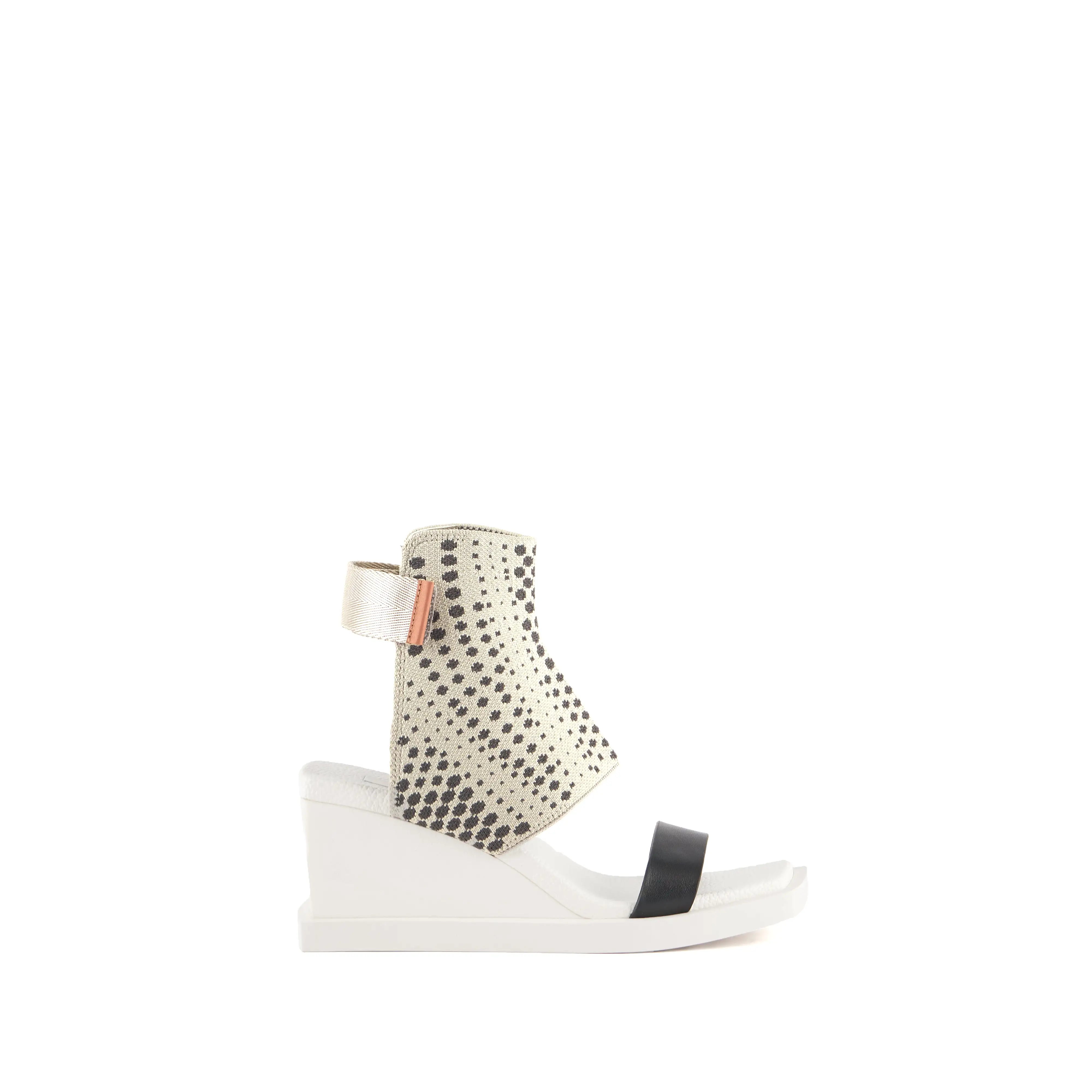 United Nude Ko Fab Mid Platform Sandals in Neutrals