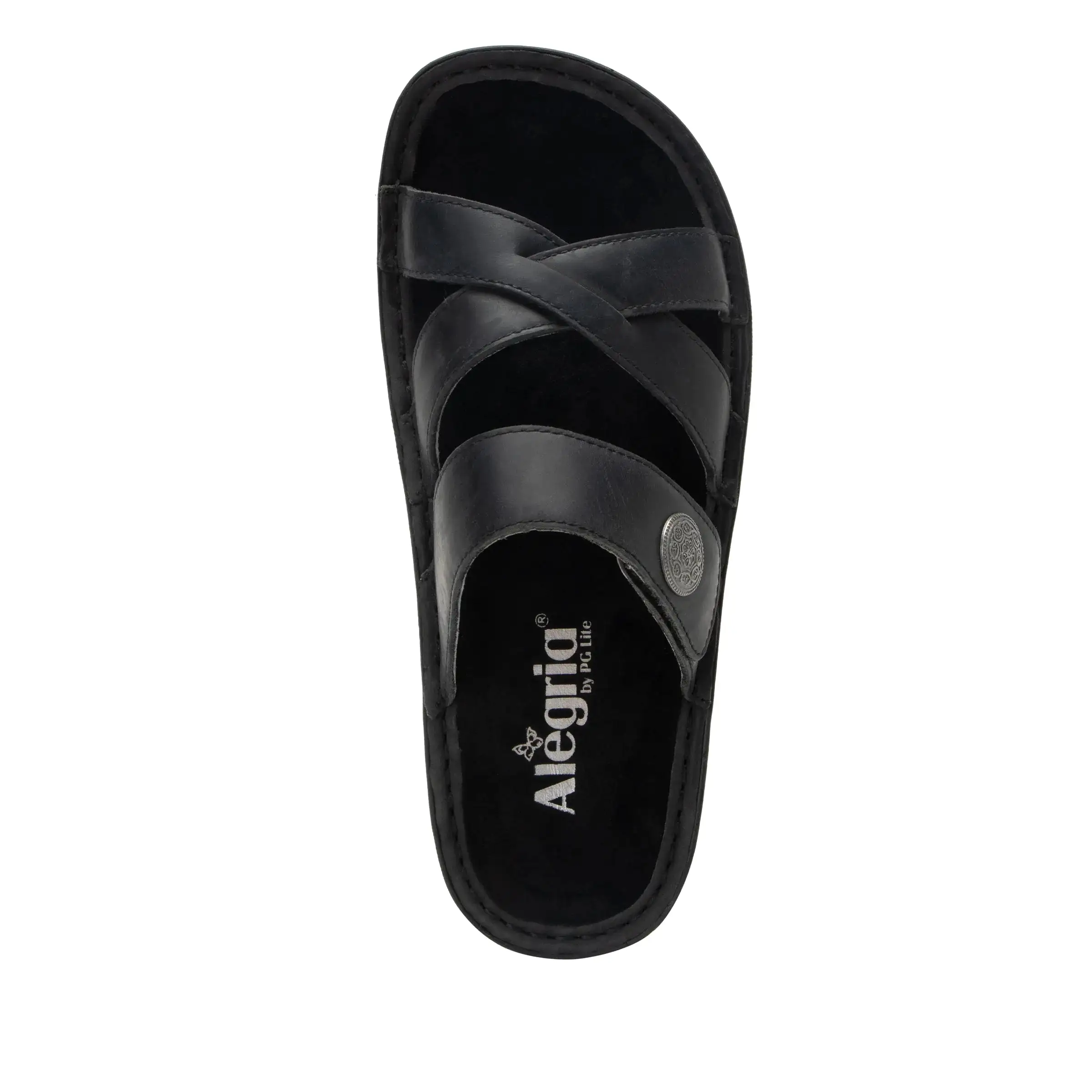 Victoriah Oiled Black Sandal