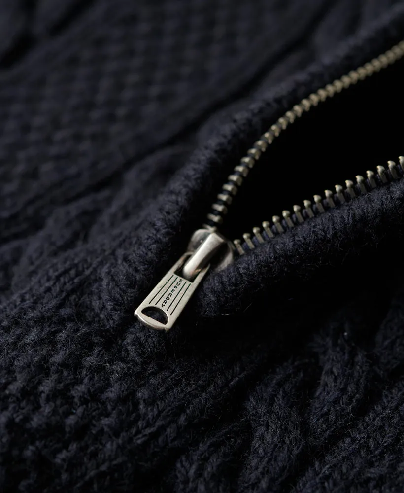 Vintage Jacob Henley Jumper | Eclipse Navy