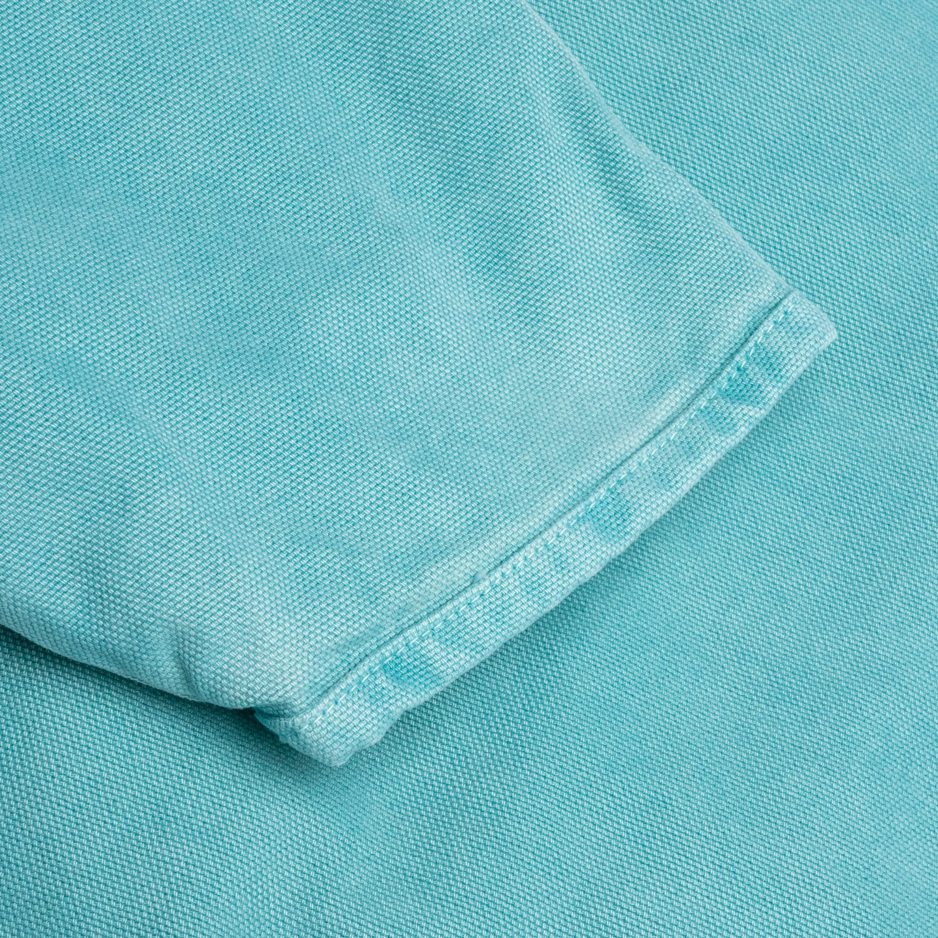 Washed Canvas Shop Jacket - Teal