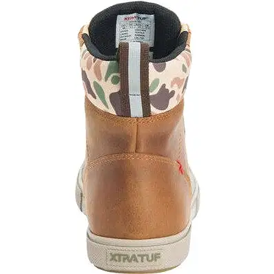 Xtratuf Men's Leather Lace 6 WP Ankle Deck Work Boot -Tan- LAL700