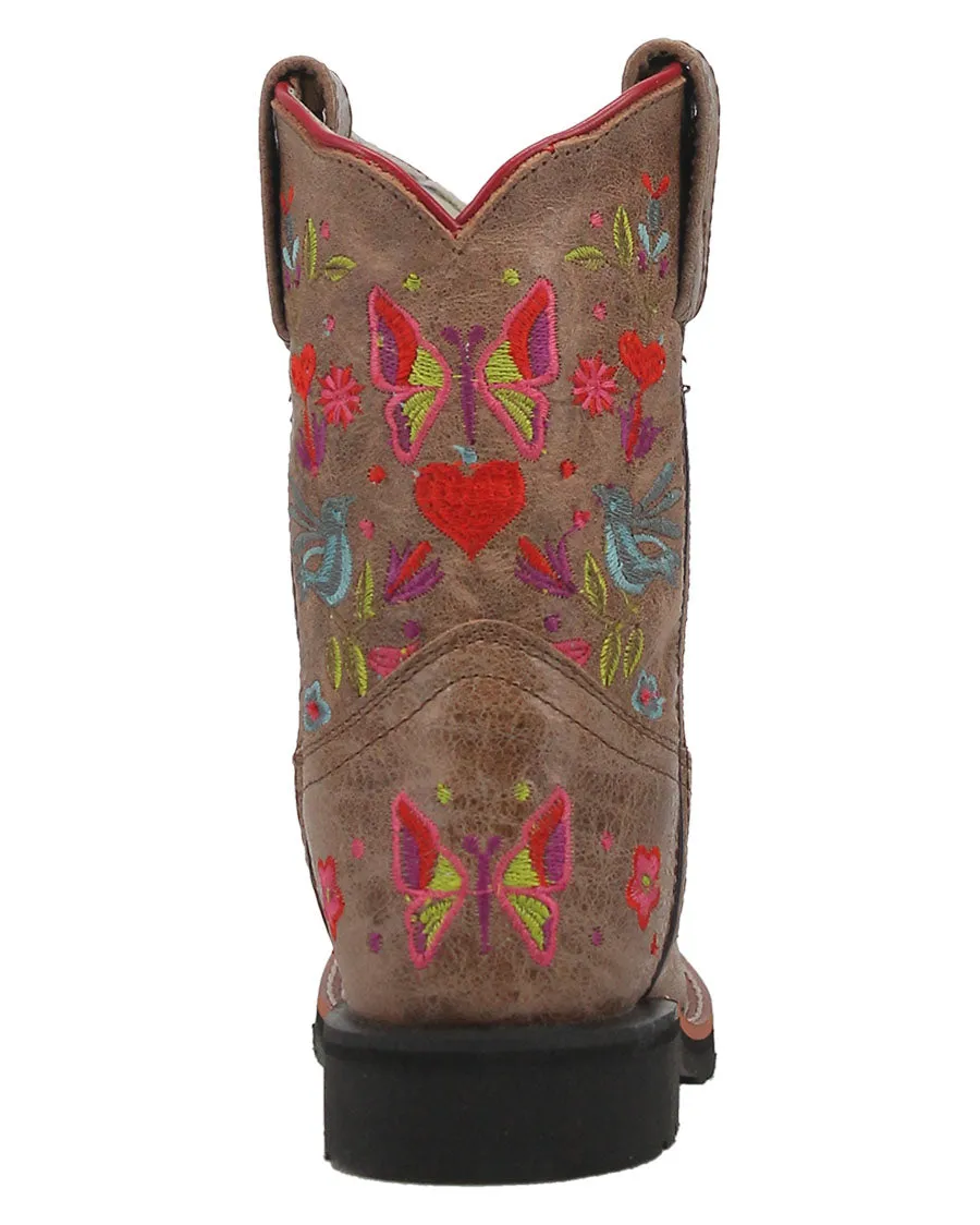 Youth Fleur Western Boots