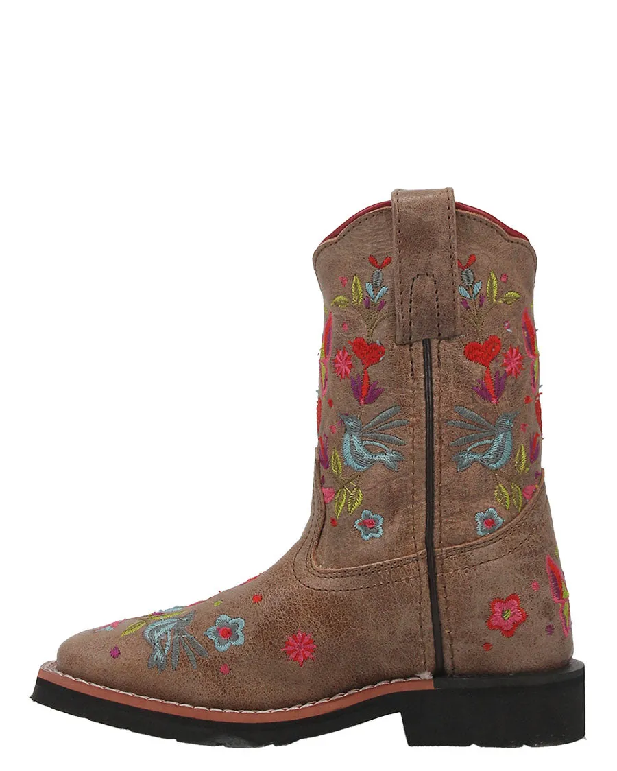 Youth Fleur Western Boots